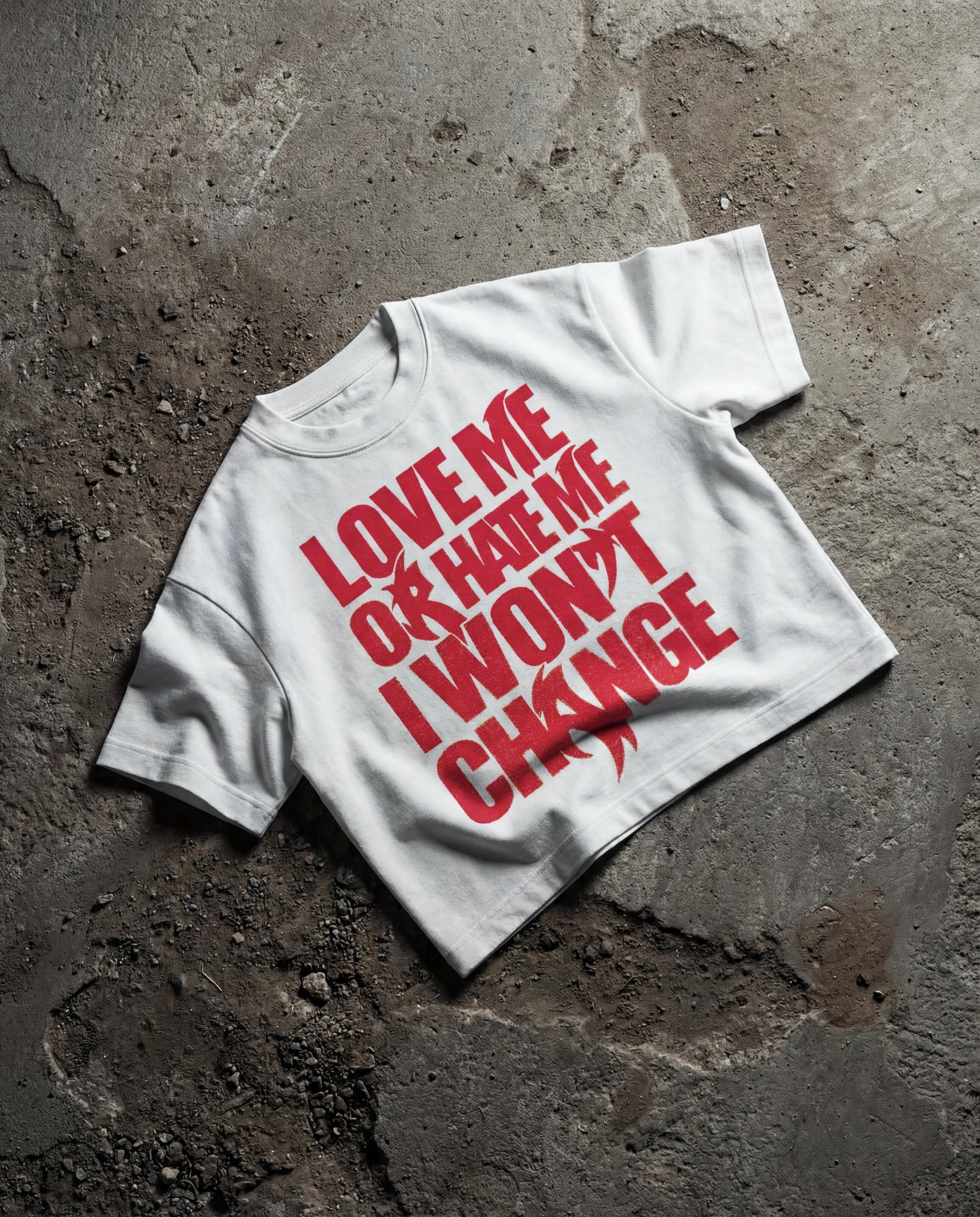 Love Me Or Hate Me Boxy Tee