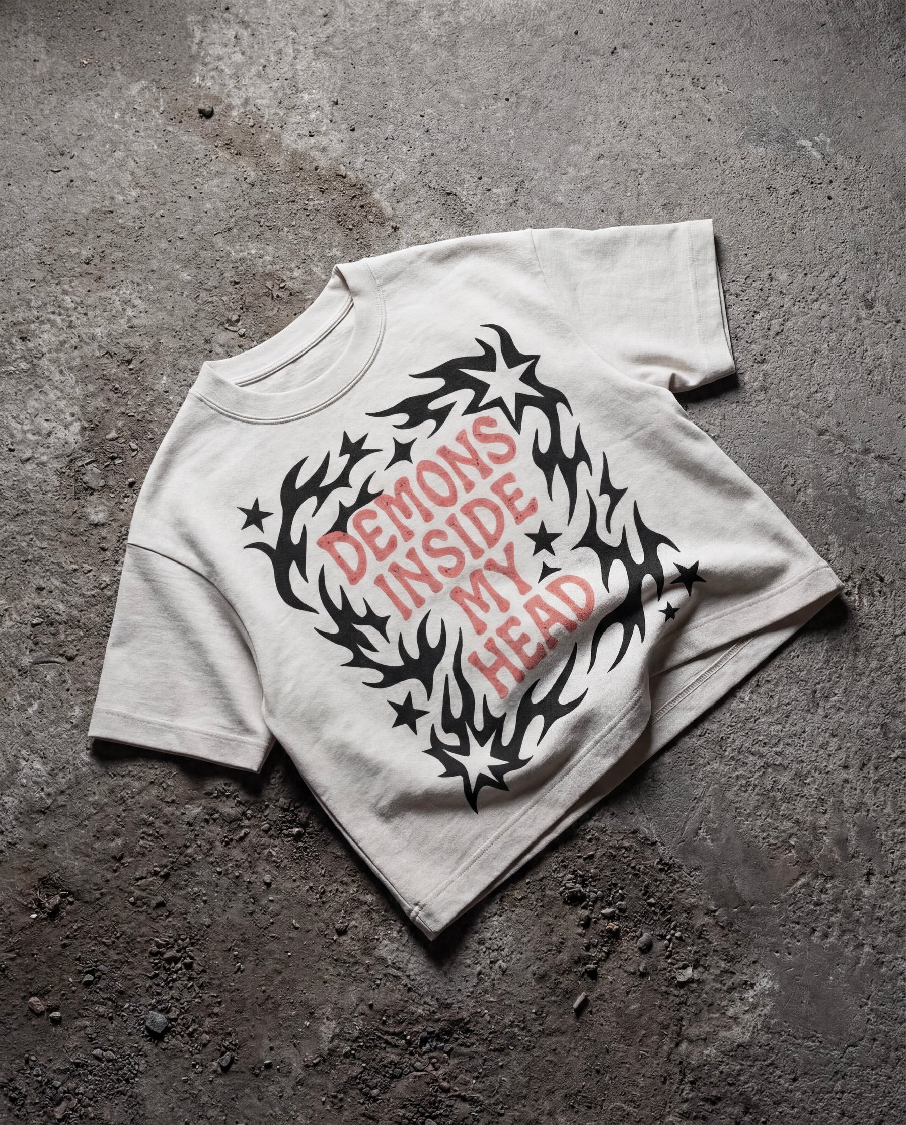 Demons In My Head White Tee
