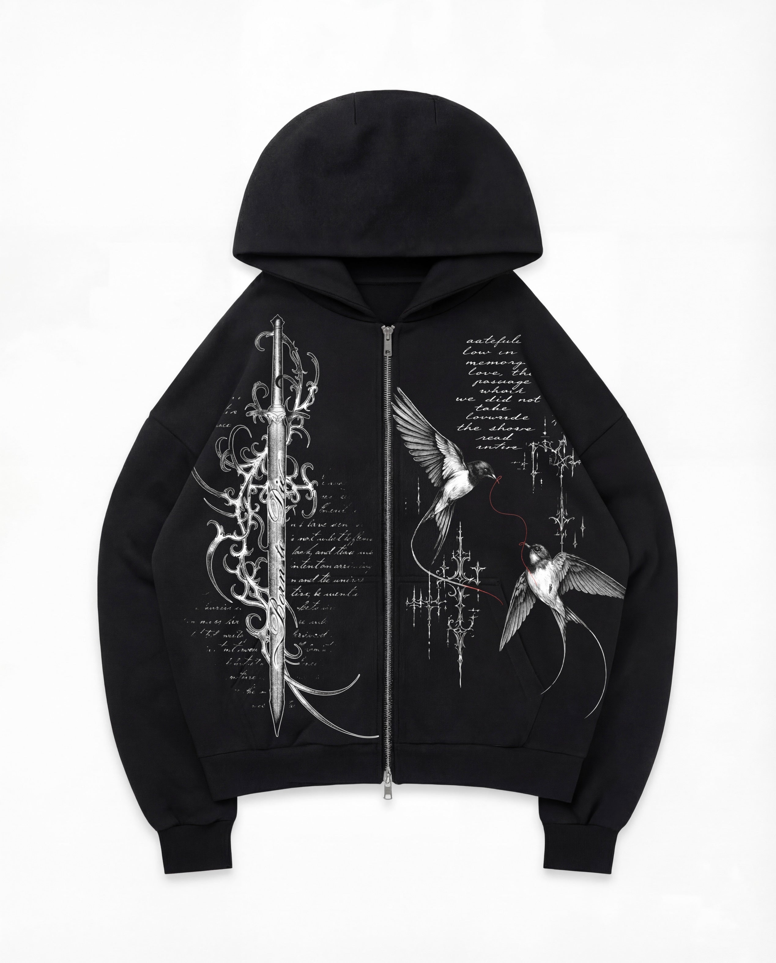 Fate & Steel Zip Hoodie