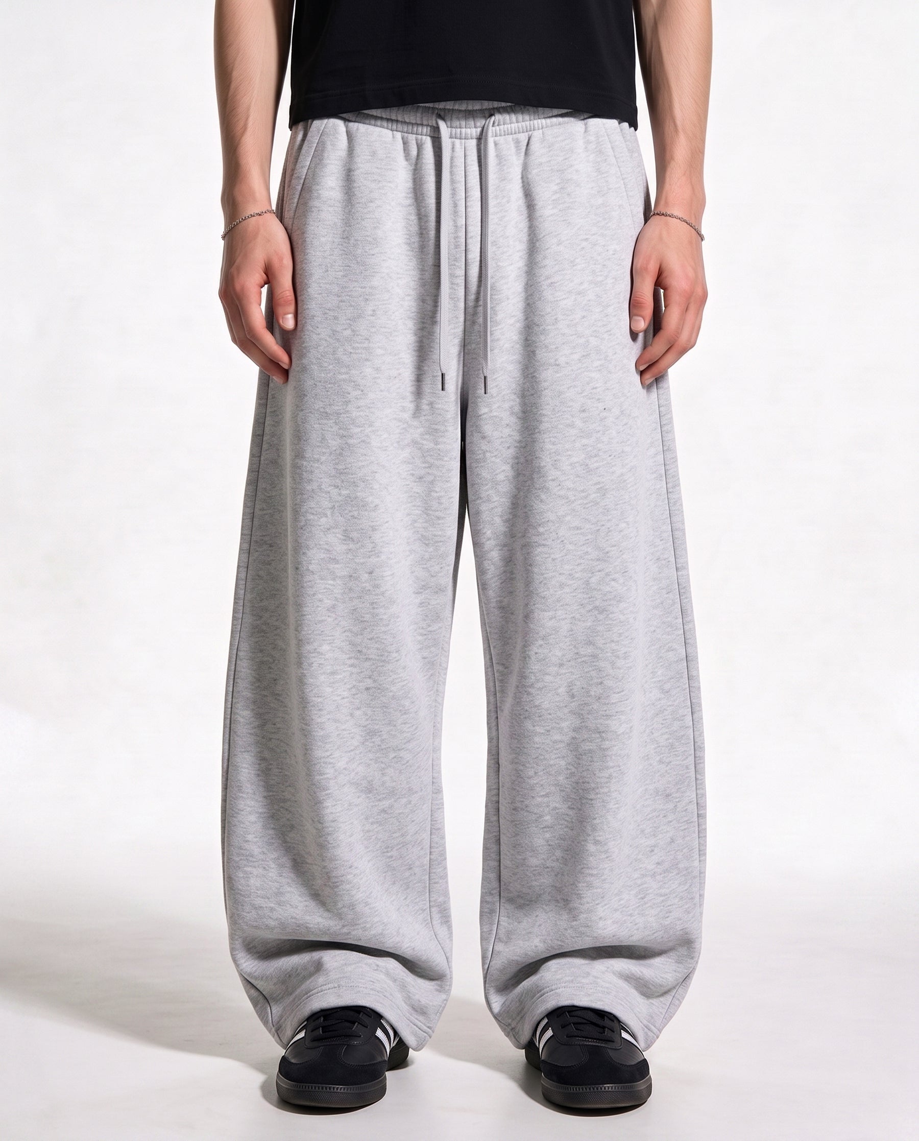 Light Gray Balloon Sweatpants