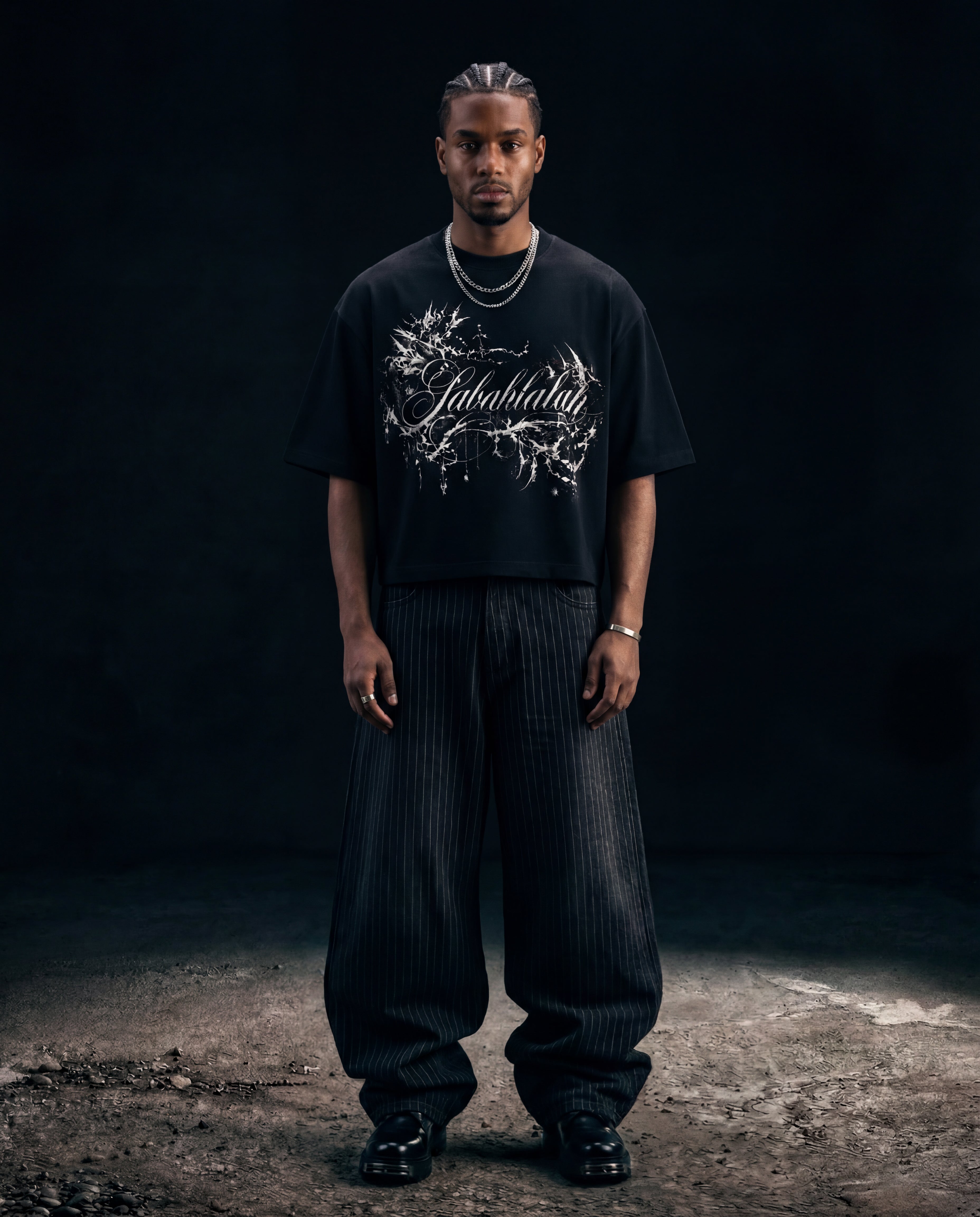 Sabahlalah Thorn Signature Boxy Tee