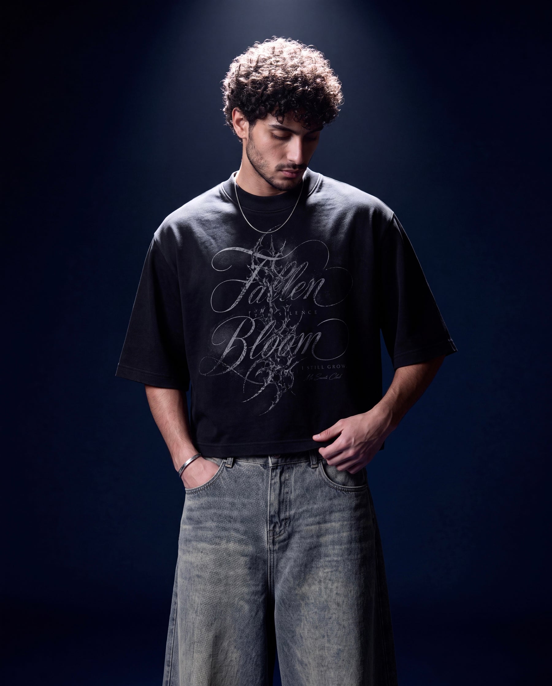 Fallen Bloom Boxy Tee