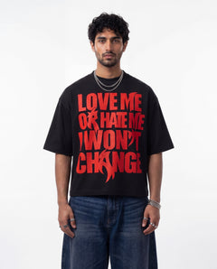 Love Me Or Hate Me Boxy Tee
