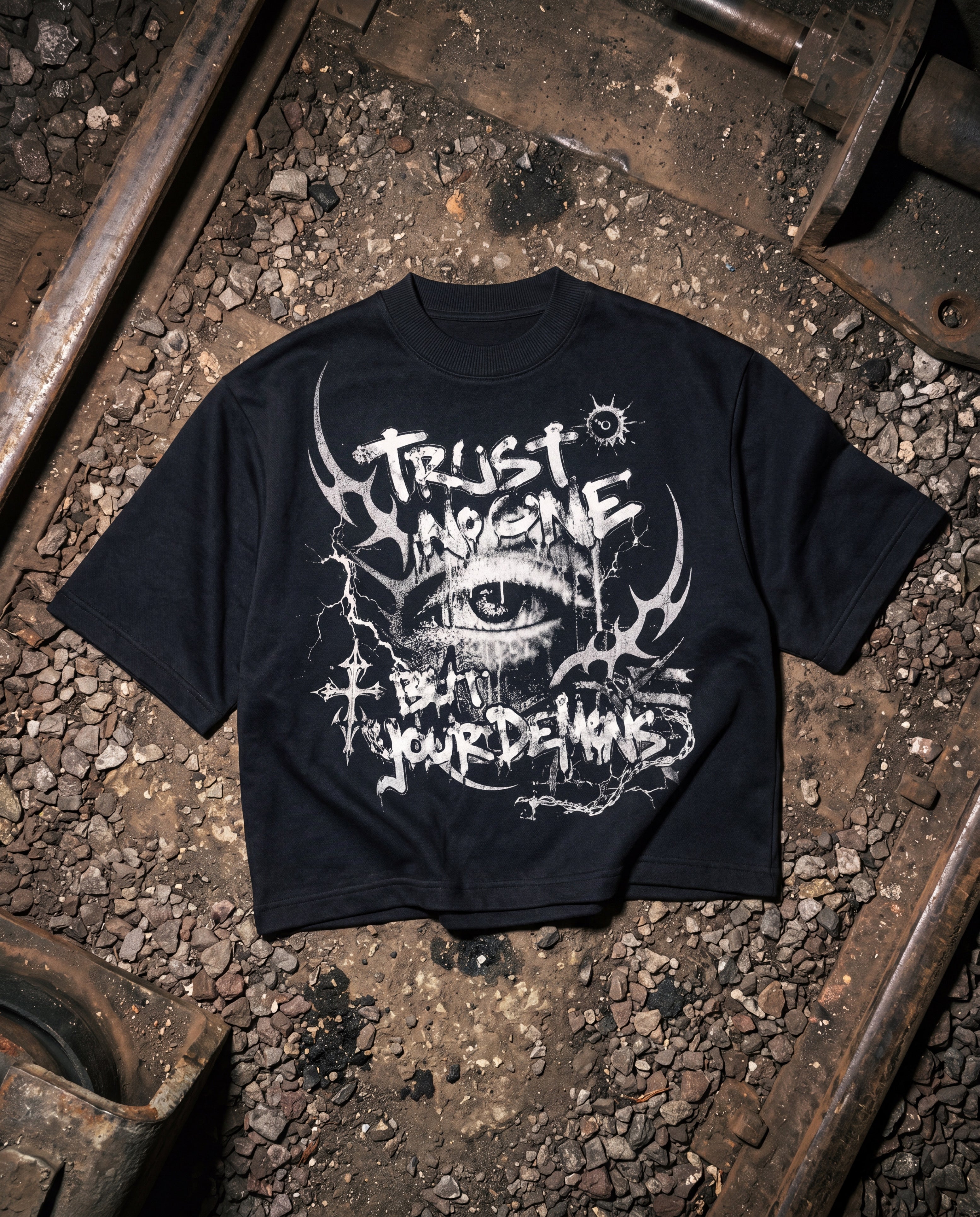 Trust No One Boxy Tee