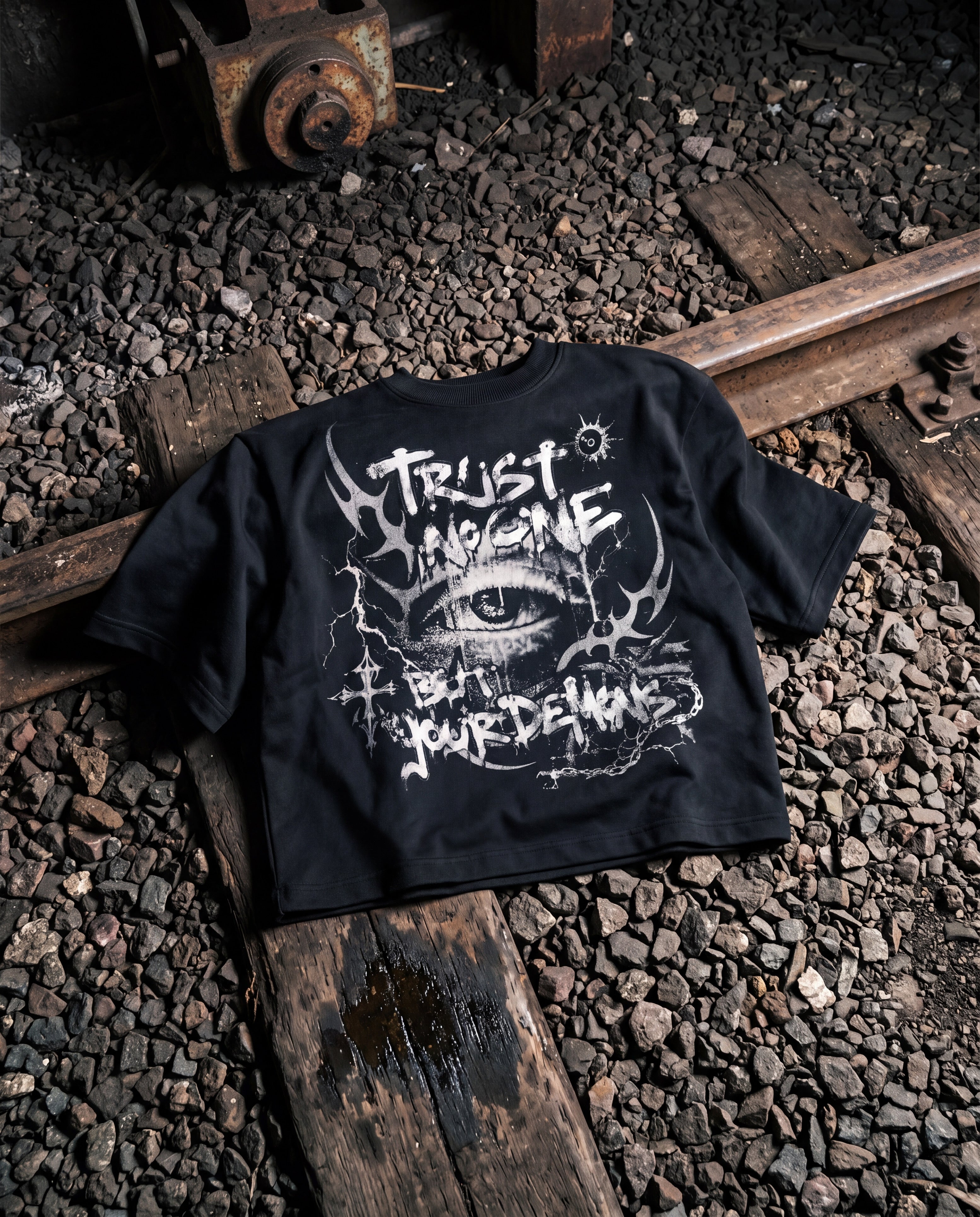 Trust No One Boxy Tee