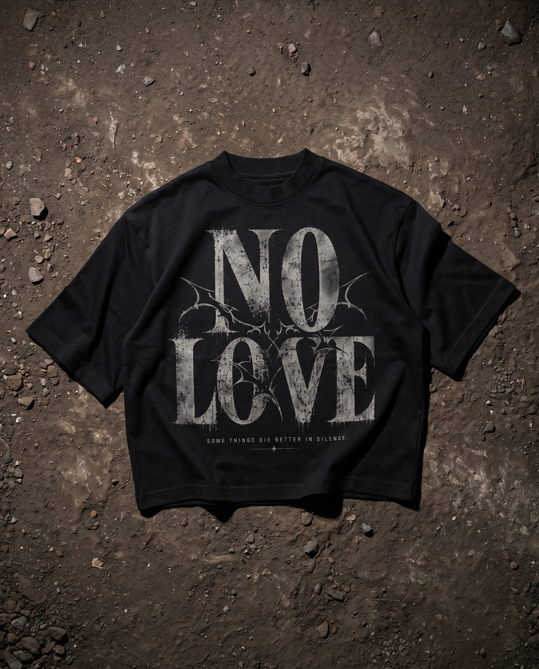 No Love Boxy Tee
