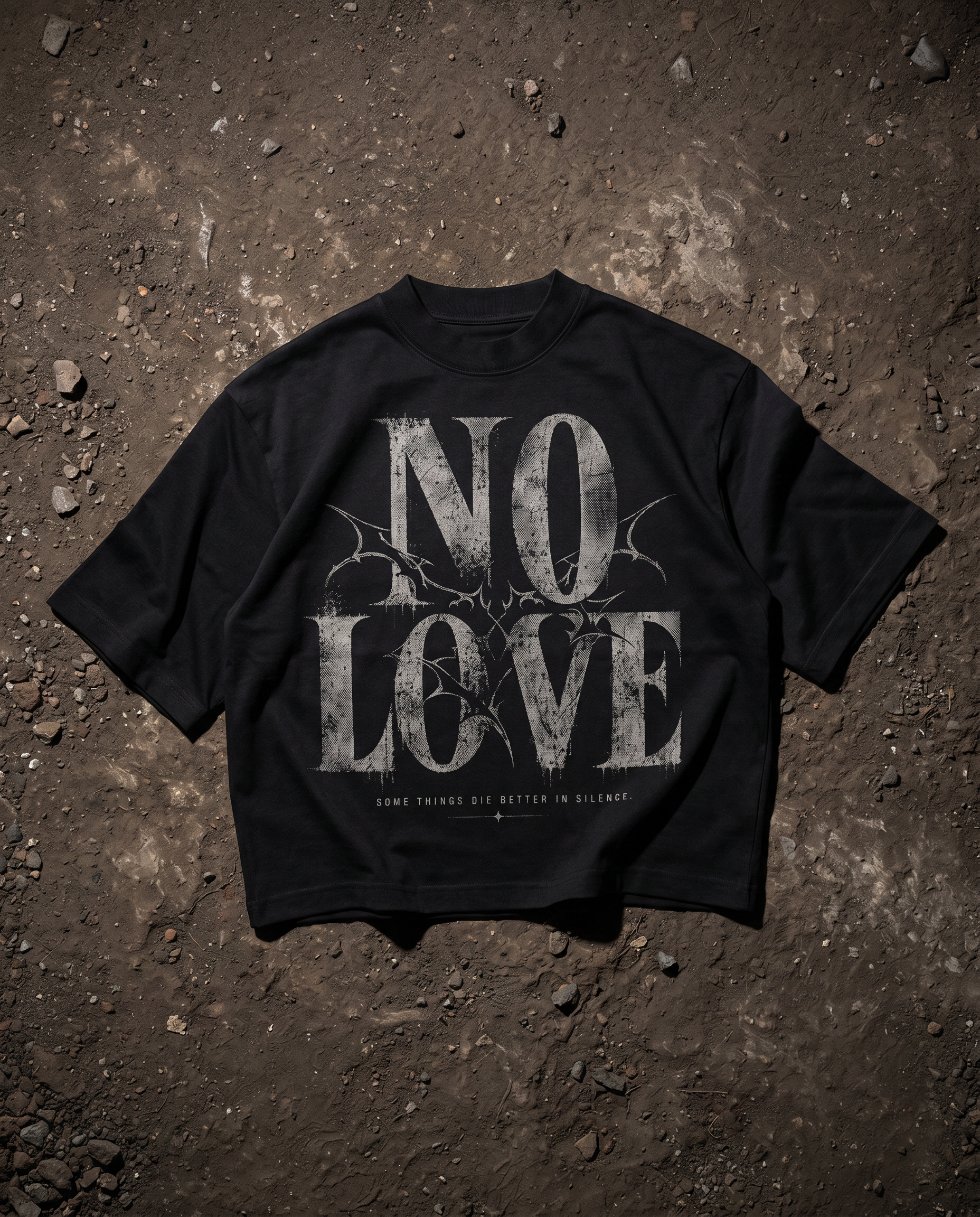 No Love Boxy Tee