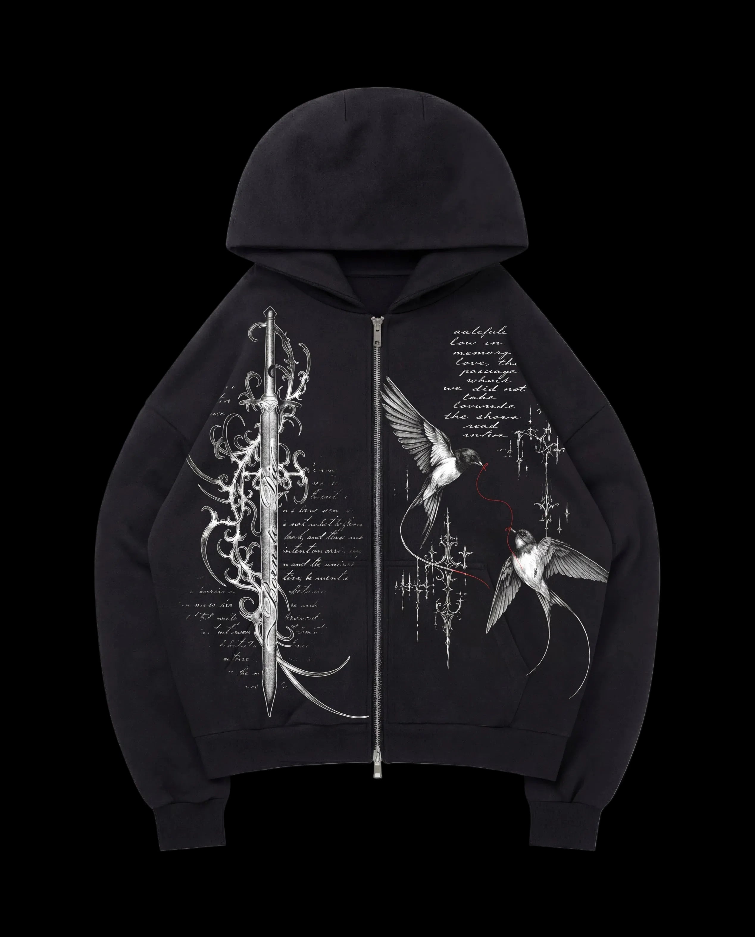 Fate & Steel Zip Hoodie