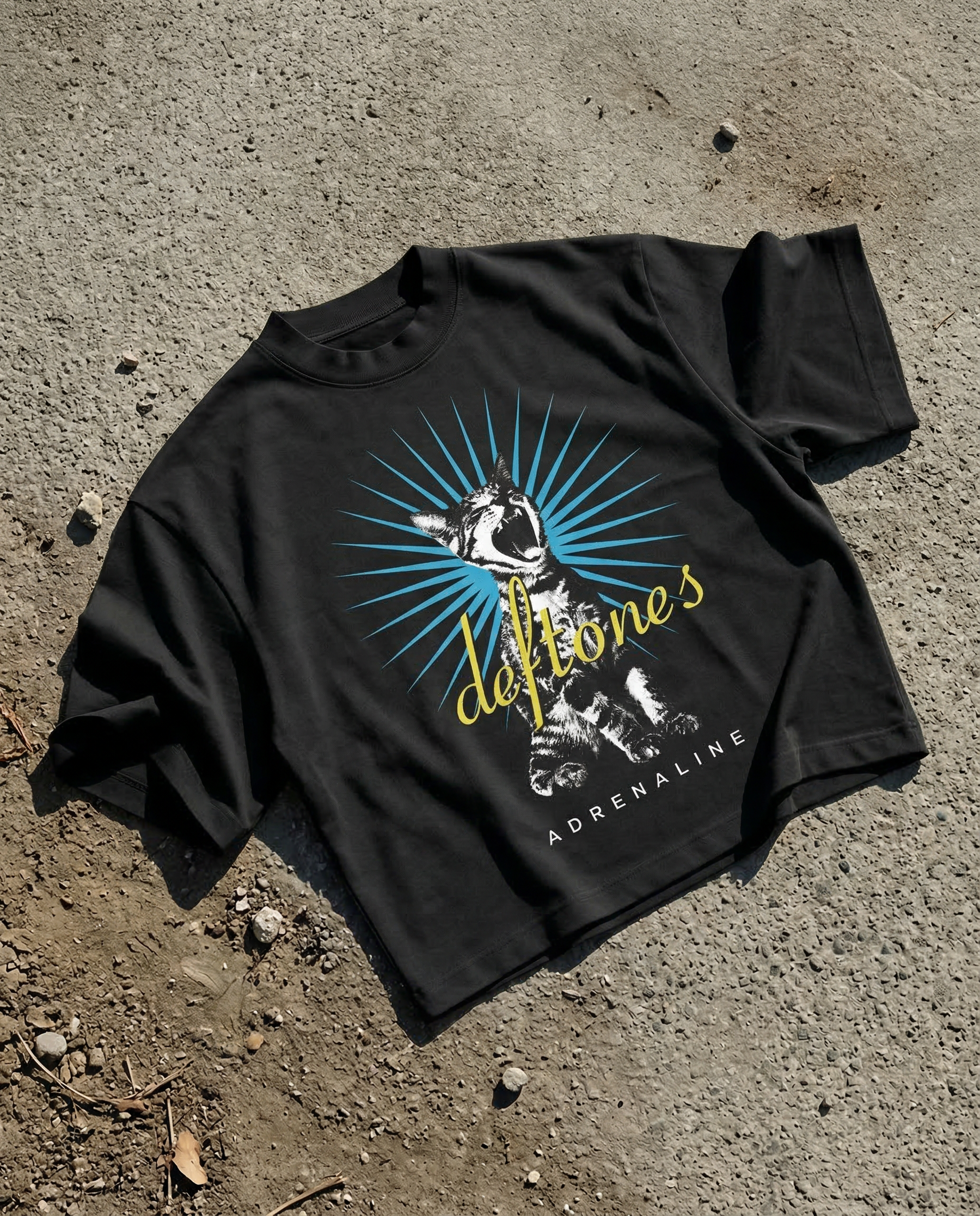 Classic Deftones Black Boxy Tee