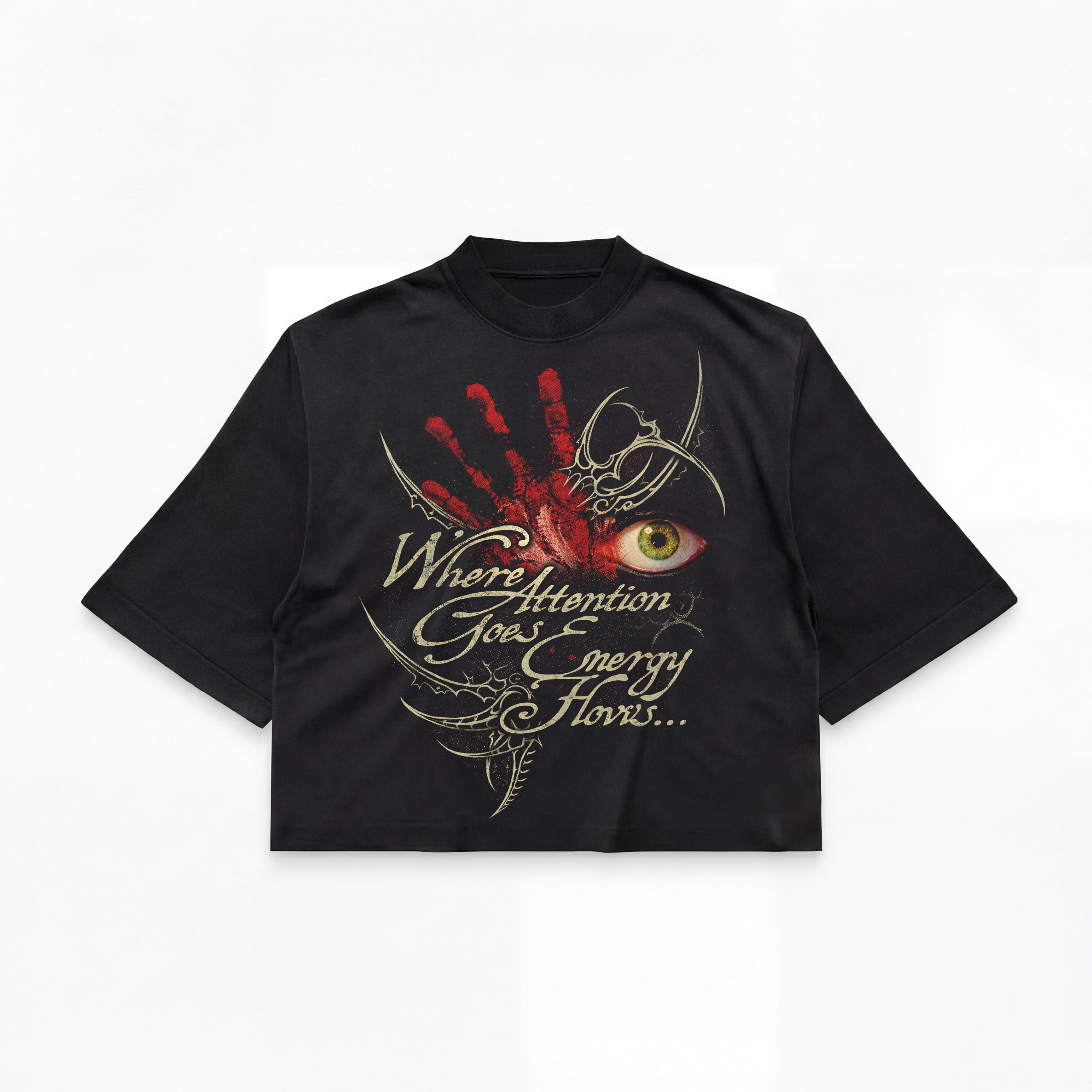 CONTROL POINT TEE – BLACK